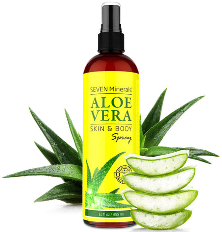 Aloe Vera Spray für Haut & Haar – 99% Bio, 355 ml