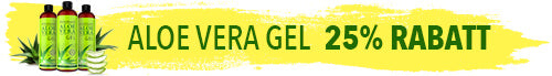 Aloe Vera Gel - 25% rabatt